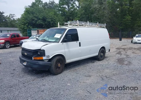 2013 Chevrolet Express Work Van from USA, damaged, VIN 1GCZGTCG9D1101549